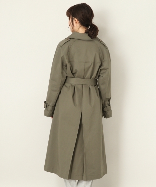 LOWRYS FARM(ローリーズファーム)の「キノウツキ2WAYトレンチ 807902(トレンチコート・レディース・ベージュ/カーキ・MEDIUM/LARGE)」の9枚目の写真