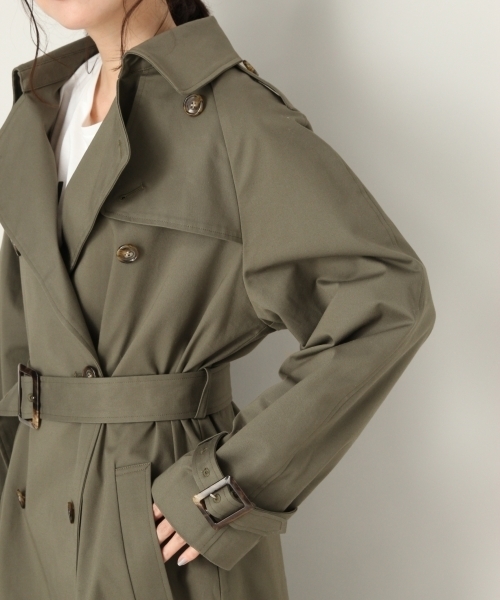 LOWRYS FARM(ローリーズファーム)の「キノウツキ2WAYトレンチ 807902(トレンチコート・レディース・ベージュ/カーキ・MEDIUM/LARGE)」の11枚目の写真