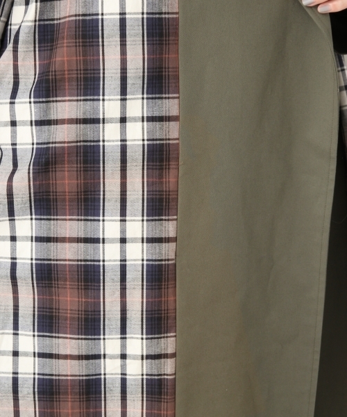 LOWRYS FARM(ローリーズファーム)の「キノウツキ2WAYトレンチ 807902(トレンチコート・レディース・ベージュ/カーキ・MEDIUM/LARGE)」の17枚目の写真