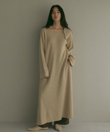 ETRE TOKYO | リブサイドスリットニット(ワンピース)