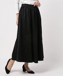 Green Parks | ジャカートギャザーボリュームフレアスカート(スカート)