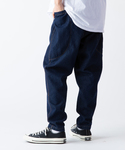 rehacer | rehacer : Big Pocket Wide Tapered Denim Made in Okayama Japan(Denim pants)