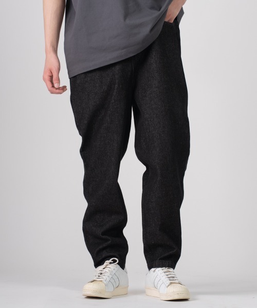 rehacer : Big Pocket Wide Tapered Denim Made in Okayama Japan