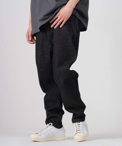 rehacer : Big Pocket Wide Tapered Denim Made in Okayama Japan