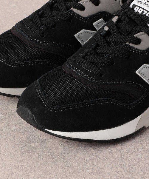 NEW BALANCE（ニューバランス）の「◆[ニューバランス]new balance SC CM997H スニーカー（スニーカー・レディース・ブラック/グレー・23cm/24.5cm/25cm/24cm/22.5cm/23.5cm）」の9枚目の写真