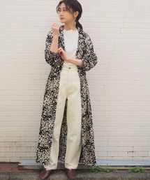 tiptop | 無地/小花開襟ワンピース【ZOZOTOWN限定アイテム】(ワンピース)