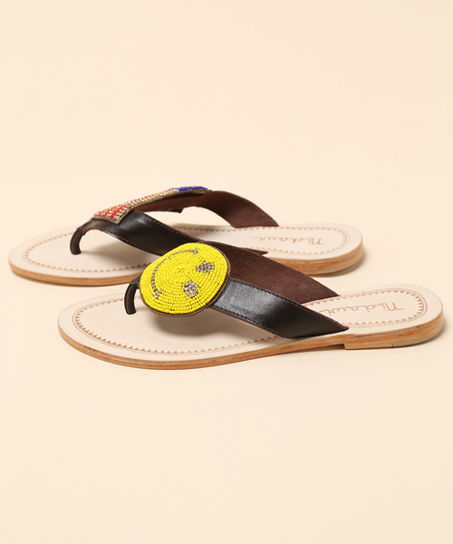 Ray BEAMS（レイビームス）の「nidawi×BEAMS / 別注 スマイルビーズ サンダル（サンダル・レディース・その他1・38/36/37/35/39）」の11枚目の写真
