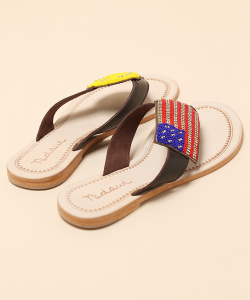 Ray BEAMS（レイビームス）の「nidawi×BEAMS / 別注 スマイルビーズ サンダル（サンダル・レディース・その他1・38/36/37/35/39）」の13枚目の写真