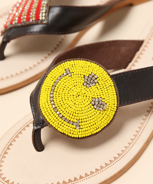 Ray BEAMS（レイビームス）の「nidawi×BEAMS / 別注 スマイルビーズ サンダル（サンダル・レディース・その他1・38/36/37/35/39）」の14枚目の写真