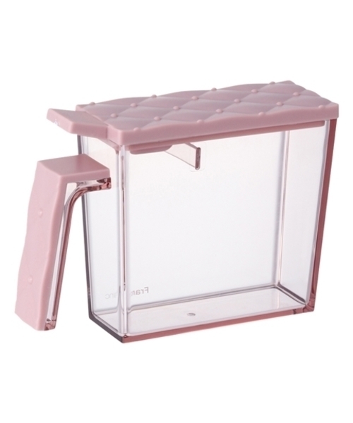 Francfranc（フランフラン）の「クッキングコンテナ クロス S ピンク（キッチン収納・レディース・マルチ・FREE）」の5枚目の写真