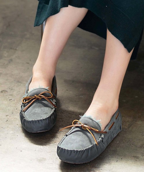 もこもこファーモカシンシューズ モカシン デッキシューズ Geera ジーラ のファッション通販 Zozotown