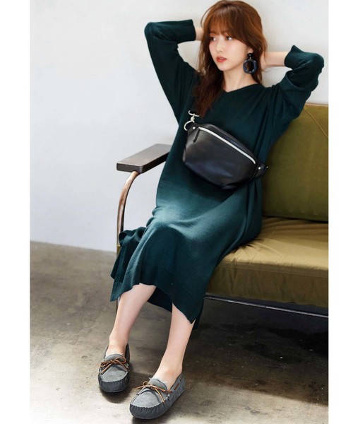 GeeRA(ジーラ)の「もこもこファーモカシンシューズ(モカシン/デッキシューズ・レディース・ピンク/モカ/ネイビー/キャメル/グレー/ブラック・X-LARGE/SMALL/MEDIUM/LARGE)」の15枚目の写真