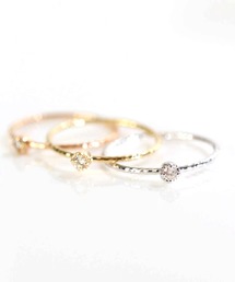 ♥︎希少美品♥︎vielle ホワイトゴールド　ダイヤモンド　ピンキーリング ♥︎希少美品♥︎vielle ホワイトゴールドダイヤモンドピンキー