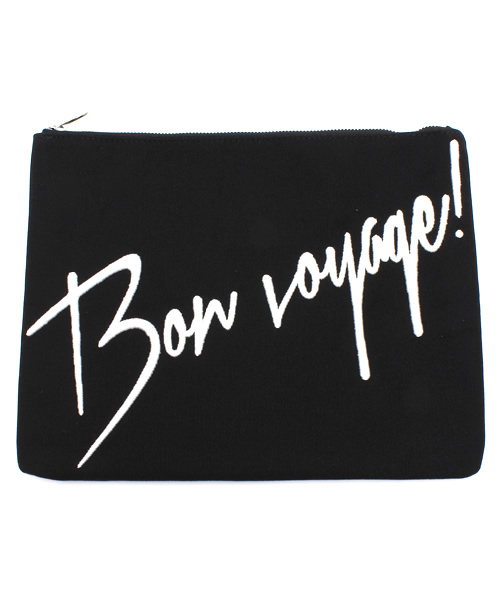 MOUSSY（マウジー）の「BON VOYAGE CLUTCH（クラッチバッグ・レディース・ブラック/ホワイト/ピンク・FREE）」の3枚目の写真
