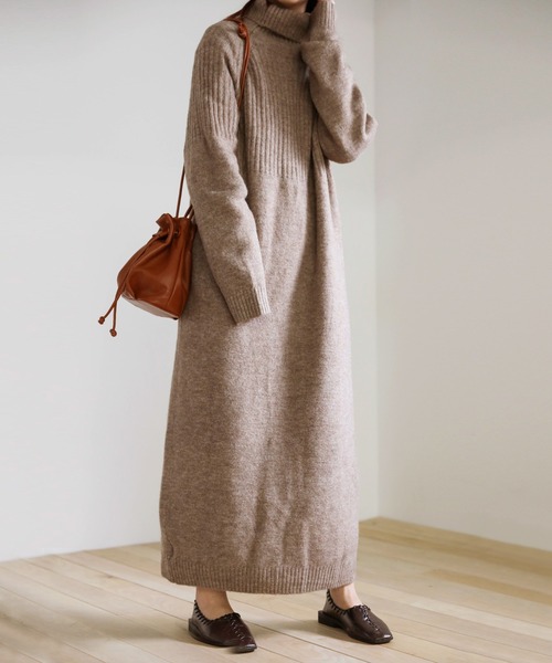 breast rib Knit one-piece（ワンピース）｜select MOCA（セレクトモカ