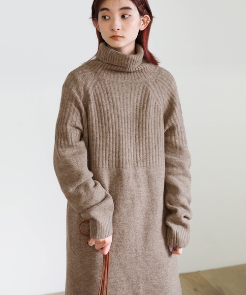 breast rib Knit one-piece（ワンピース）｜select MOCA（セレクトモカ