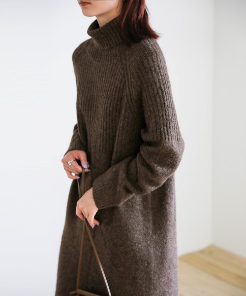 breast rib Knit one-piece（ワンピース）｜select MOCA（セレクトモカ