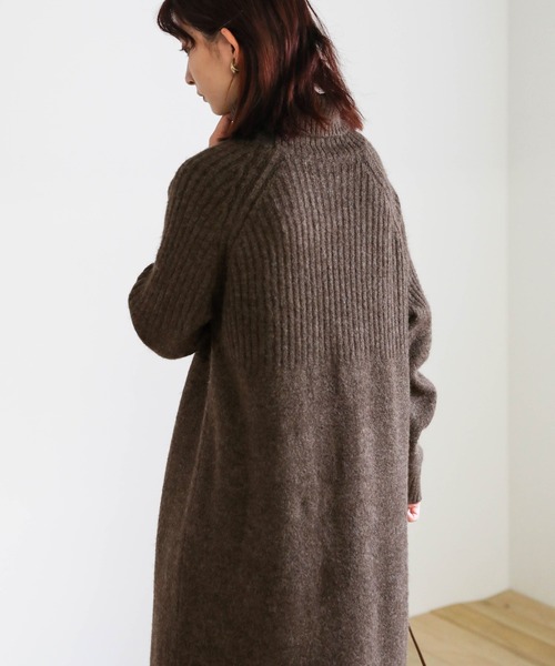 ワンピース moca breast rib Knit one-piece（ワンピース）｜select MOCA（セレクトモカ