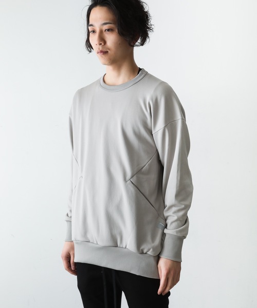 ATTACHMENT（アタッチメント）の「Ny/Co裏毛 クルーネックプルオーバー