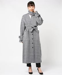 TAN�i�^���j�́uTAN / �^���FCHECKED L/CD�F19AW-10[ANN]�iT�V���c/�J�b�g�\�[�j�v