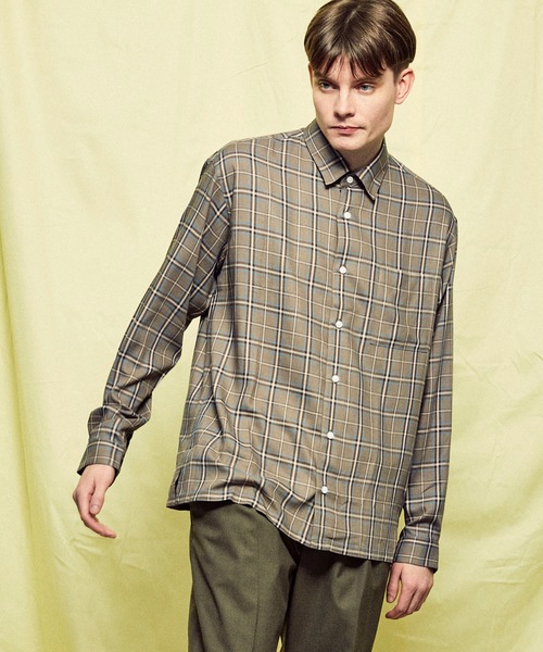 MAISON SPECIAL�i���]���X�y�V�����j�́u�s���j�Z�b�N�X�A�C�e���t�ySPECIAL FACTORY �R���{�z�}���`�t�@�u���b�N�`�F�b�N/�X�g���C�v�X�N�G�A�V���c �yMAISON SPECIAL/���]���X�y�V�����z�i�V���c/�u���E�X�j�v�b���C�g�u���E��