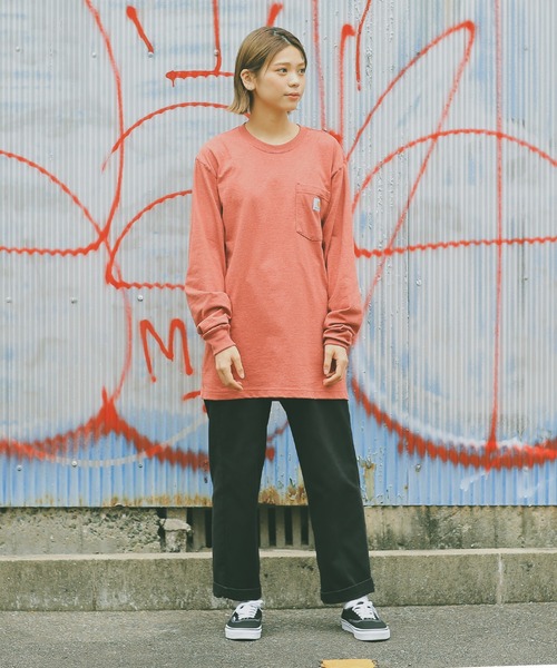 ★ドイツ発*carhartt WIP*新作*Detroit メッシュ長袖Tシャツ/Y★ ロングスリーブデトロイトメッシュTシャツ