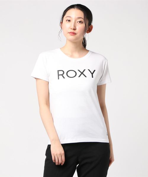 Tシャツ ロゴ Tシャツ カットソー Roxy ロキシー のファッション 半袖 トップス Sports ロキシー セール 半袖