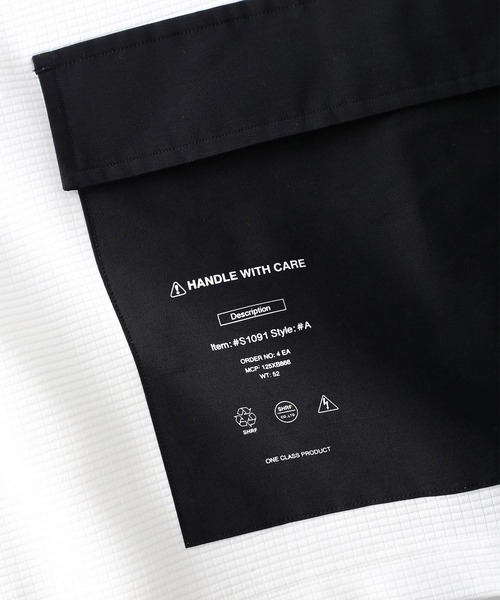 SHAREEF(シャリーフ)の「BLOCK JQ S/S POCKET T(Tシャツ/カットソー・メンズ・ホワイト/ブラック/ブラウン/ダークグリーン・1/2/3)」の11枚目の写真