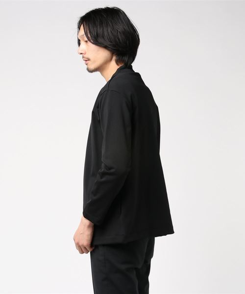 STUDIOUS(ステュディオス)の「【STUDIOUS】1mile cardigan(カーディガン/ボレロ・メンズ・グレー/ブラック/ダークグリーン・1/2/3)」の5枚目の写真