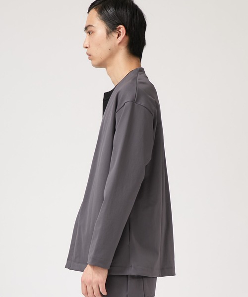 STUDIOUS(ステュディオス)の「【STUDIOUS】1mile cardigan(カーディガン/ボレロ・メンズ・グレー/ブラック/ダークグリーン・1/2/3)」の15枚目の写真