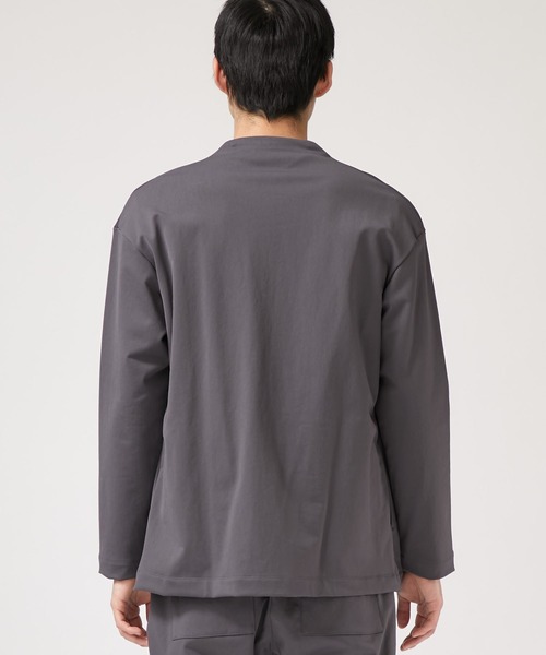 STUDIOUS(ステュディオス)の「【STUDIOUS】1mile cardigan(カーディガン/ボレロ・メンズ・グレー/ブラック/ダークグリーン・1/2/3)」の14枚目の写真