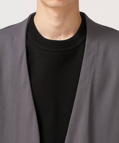 STUDIOUS(ステュディオス)の「【STUDIOUS】1mile cardigan(カーディガン/ボレロ・メンズ・グレー/ブラック/ダークグリーン・1/2/3)」の13枚目の写真