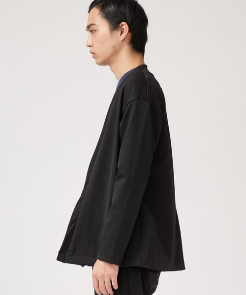 STUDIOUS(ステュディオス)の「【STUDIOUS】1mile cardigan(カーディガン/ボレロ・メンズ・グレー/ブラック/ダークグリーン・1/2/3)」の10枚目の写真