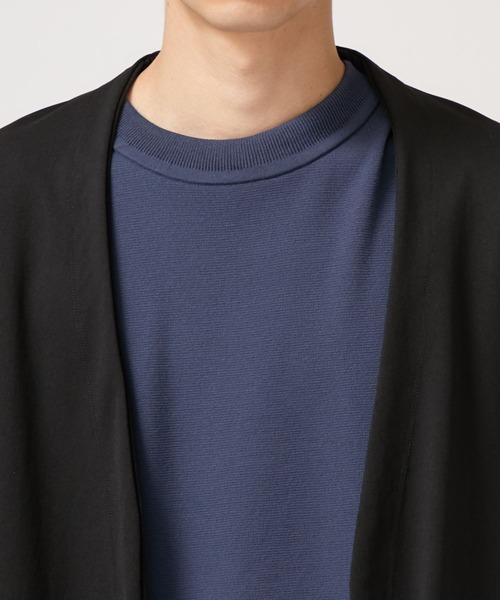 STUDIOUS(ステュディオス)の「【STUDIOUS】1mile cardigan(カーディガン/ボレロ・メンズ・グレー/ブラック/ダークグリーン・1/2/3)」の8枚目の写真