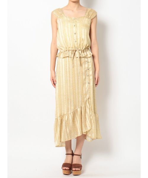 dazzlin（ダズリン）の「【セットアップ】フラワーレオパードセットアップ（ワンピース・レディース・ピンク/イエロー/アイボリー・FREE）」の22枚目の写真