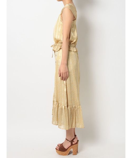 dazzlin（ダズリン）の「【セットアップ】フラワーレオパードセットアップ（ワンピース・レディース・ピンク/イエロー/アイボリー・FREE）」の21枚目の写真