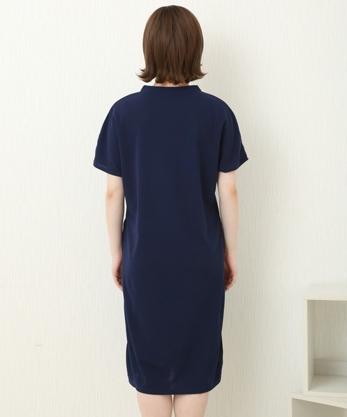 MARLENE JOBERT（マルレーヌ　ジョベル）の「キーネックワンピース（ワンピース・レディース・ブラック/ネイビー/グリーン・M）」の12枚目の写真