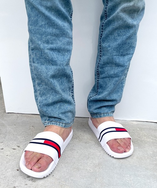 Tommy Hilfiger トミーヒルフィガーメンズ シャワーサンダル Redder サンダル Tommy Hilfiger トミーヒルフィガー のファッション通販 Zozotown
