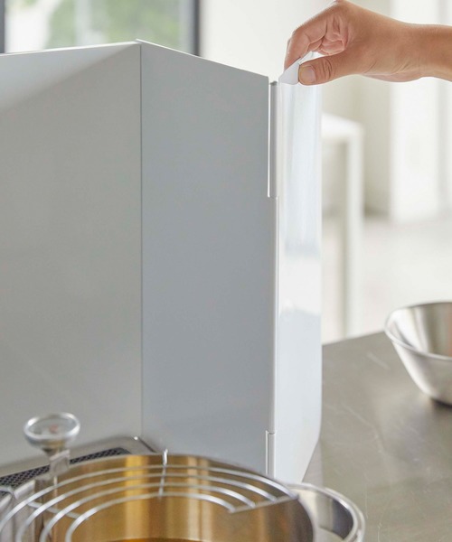 キッチン tower(タワー) 伸縮レンジガード レディース tower ｜ 伸縮レンジガード タワー ｜ 山崎実業