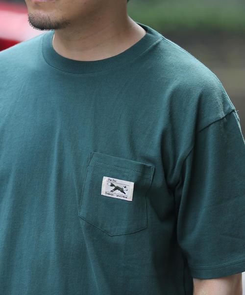 PENNEYS（ぺニーズ）の「PENNEYS（ペニーズ）別注ワンポイントポケットTシャツ（Tシャツ/カットソー・メンズ・ベージュ/ホワイト/ダークグリーン/ブラック・X-LARGE/LARGE/SMALL/MEDIUM）」の4枚目の写真