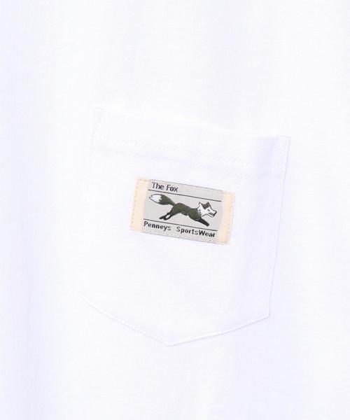 PENNEYS（ぺニーズ）の「PENNEYS（ペニーズ）別注ワンポイントポケットTシャツ（Tシャツ/カットソー・メンズ・ベージュ/ホワイト/ダークグリーン/ブラック・X-LARGE/LARGE/SMALL/MEDIUM）」の18枚目の写真