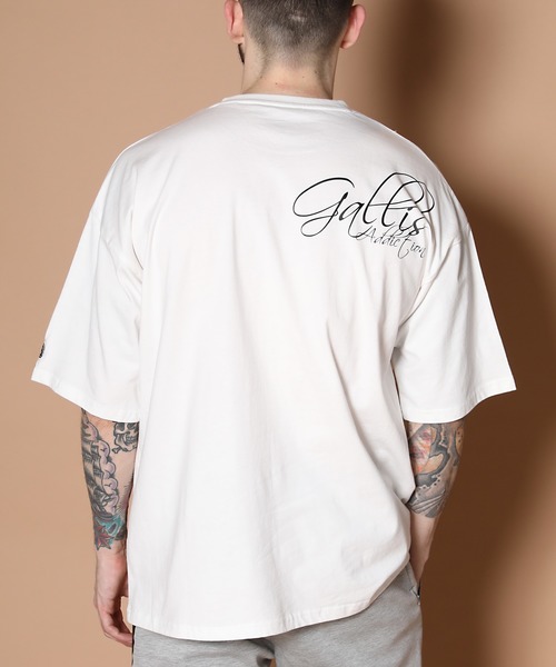 GALLIS ADDICTION(ガリスアディクション)の「GAランダムフォト半袖Tシャツ(Tシャツ/カットソー・メンズ・ホワイト/ブラック/ベージュ・FREE)」の4枚目の写真