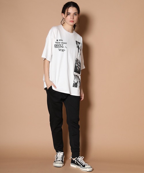 GALLIS ADDICTION(ガリスアディクション)の「GAランダムフォト半袖Tシャツ(Tシャツ/カットソー・メンズ・ホワイト/ブラック/ベージュ・FREE)」の12枚目の写真