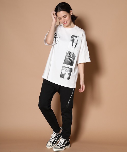 GALLIS ADDICTION(ガリスアディクション)の「GAランダムフォト半袖Tシャツ(Tシャツ/カットソー・メンズ・ホワイト/ブラック/ベージュ・FREE)」の14枚目の写真