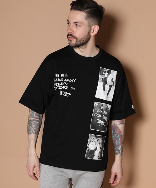 GALLIS ADDICTION(ガリスアディクション)の「GAランダムフォト半袖Tシャツ(Tシャツ/カットソー・メンズ・ホワイト/ブラック/ベージュ・FREE)」の16枚目の写真