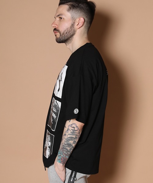 GALLIS ADDICTION(ガリスアディクション)の「GAランダムフォト半袖Tシャツ(Tシャツ/カットソー・メンズ・ホワイト/ブラック/ベージュ・FREE)」の17枚目の写真