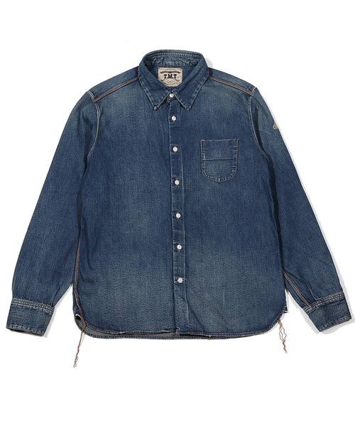 TMT（ティーエムティー）の「HQ DENIM SHIRTS(VINTAGE FINISHED