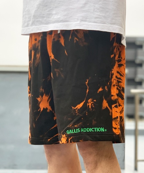 GALLIS ADDICTION（ガリスアディクション）の「GAタイダイショーツ（その他パンツ・メンズ・ブラック/オレンジ・M/L）」の13枚目の写真