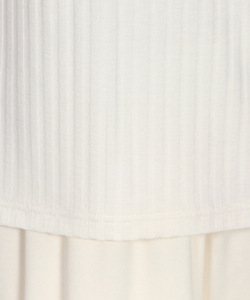 axes femme（アクシーズファム）の「バラクロスストラップキャミ（キャミソール・レディース・ブラック/サックスブルー/キナリ/ピンク系その他・MEDIUM）」の7枚目の写真