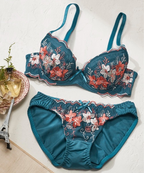 セール】【上下セット/AA-Gカップ/全6デザイン】to meeブラ＆ショーツ